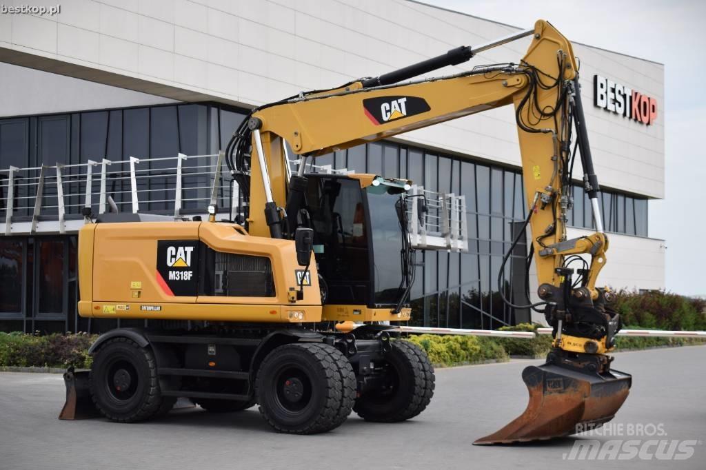 CAT M 318 F Ratiniai ekskavatoriai