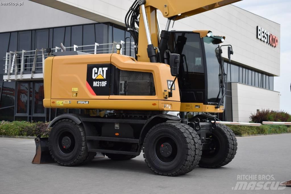 CAT M 318 F Ratiniai ekskavatoriai