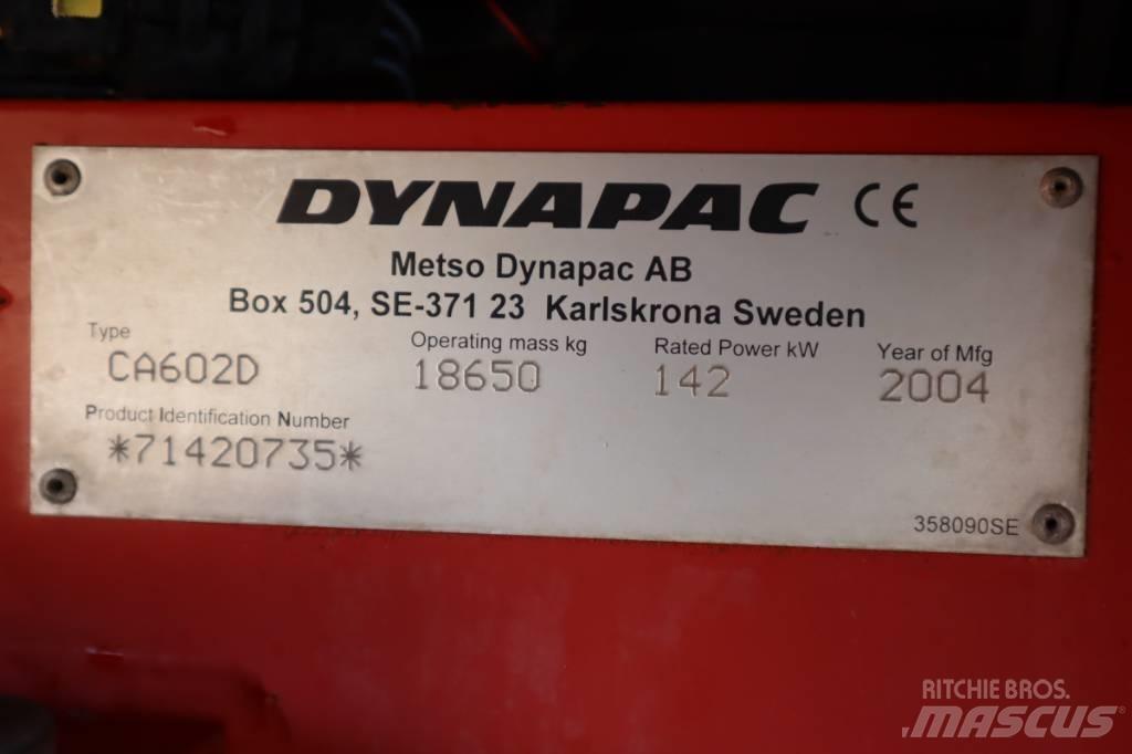Dynapac CA 602 D Vieno būgno volai