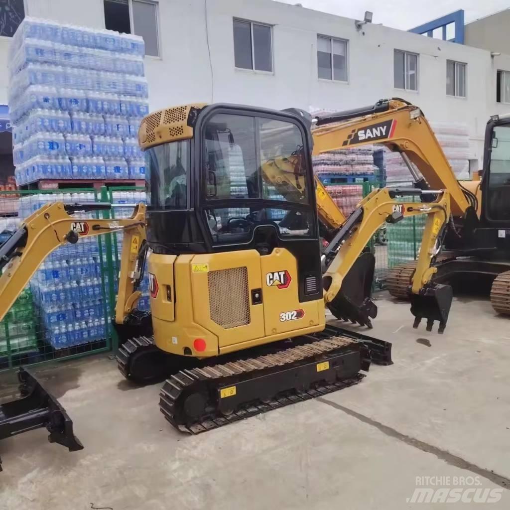 CAT 302 Mini ekskavatoriai < 7 t