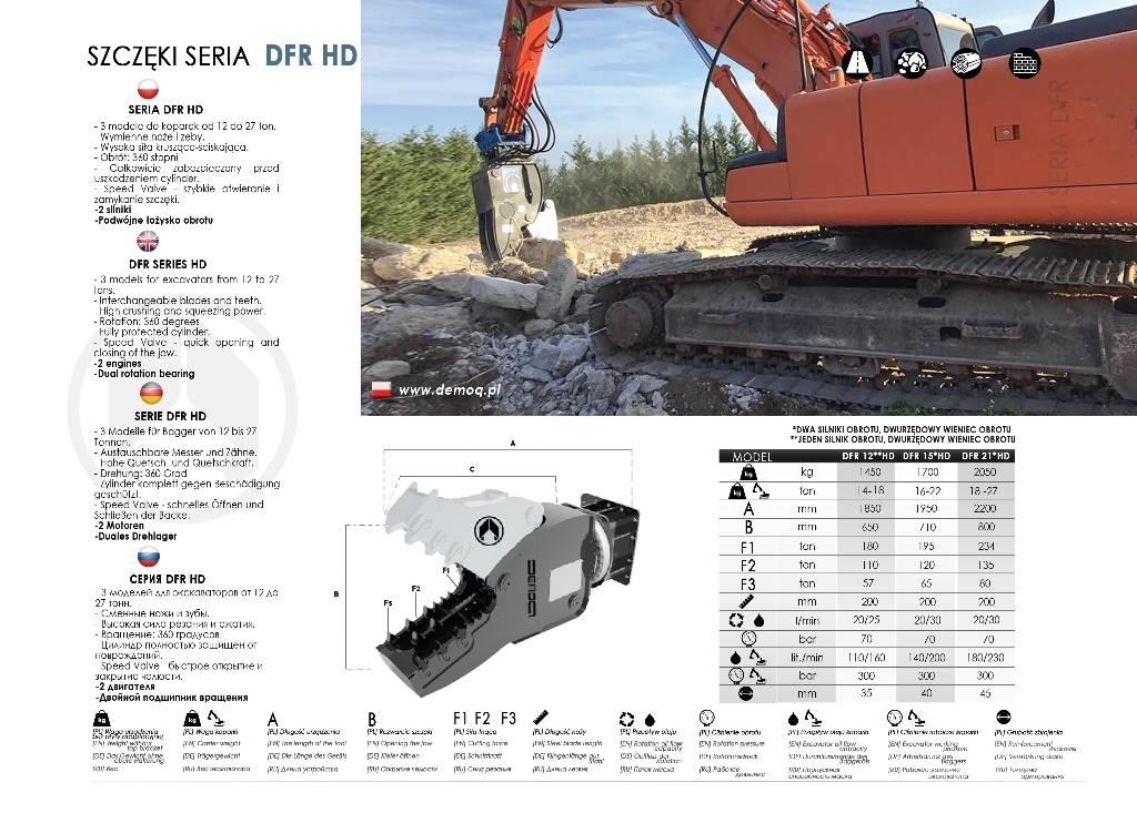  DEMOQ DFR15 Trupintuvai