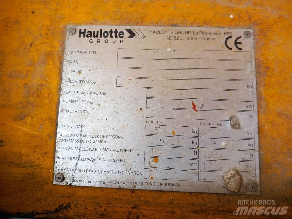 Haulotte Compact 10 Žirkliniai keltuvai