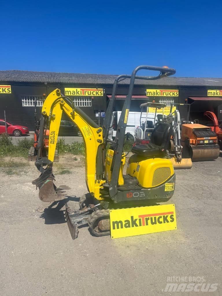 Wacker Neuson 803 RD Mini ekskavatoriai < 7 t
