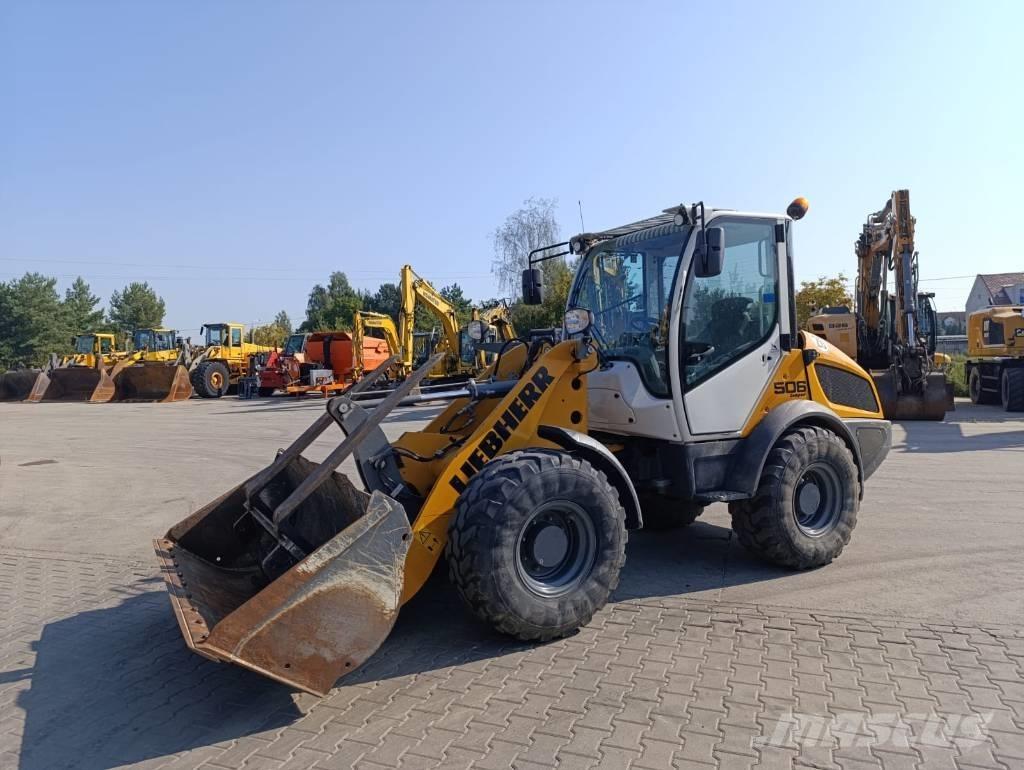 Liebherr L506C Naudoti ratiniai krautuvai