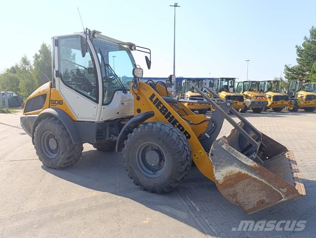 Liebherr L506C Naudoti ratiniai krautuvai