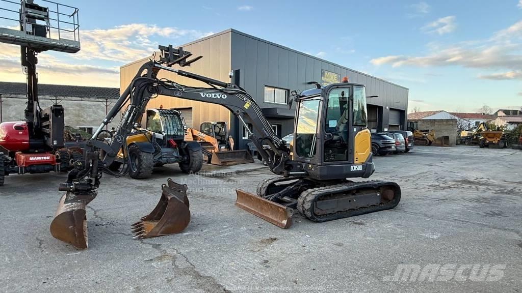 Volvo EC50D Mini ekskavatoriai < 7 t
