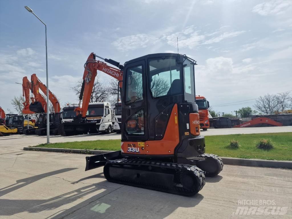 Hitachi ZX 33 U-6 Mini ekskavatoriai < 7 t