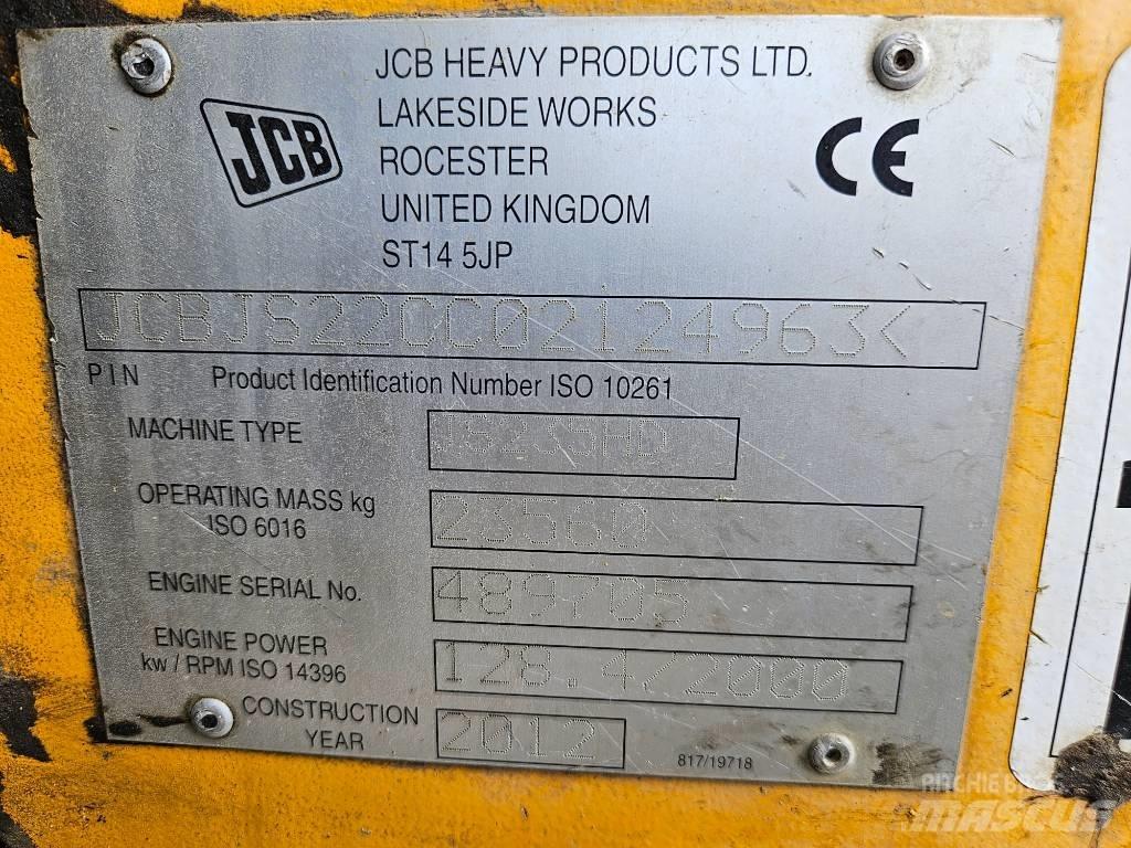 JCB 235 HD Vikšriniai ekskavatoriai