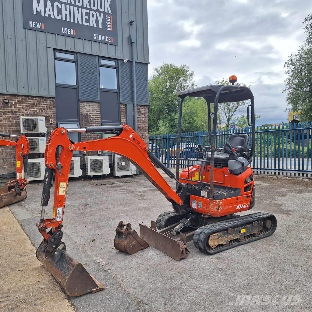 Kubota U 17-3 Mini ekskavatoriai < 7 t