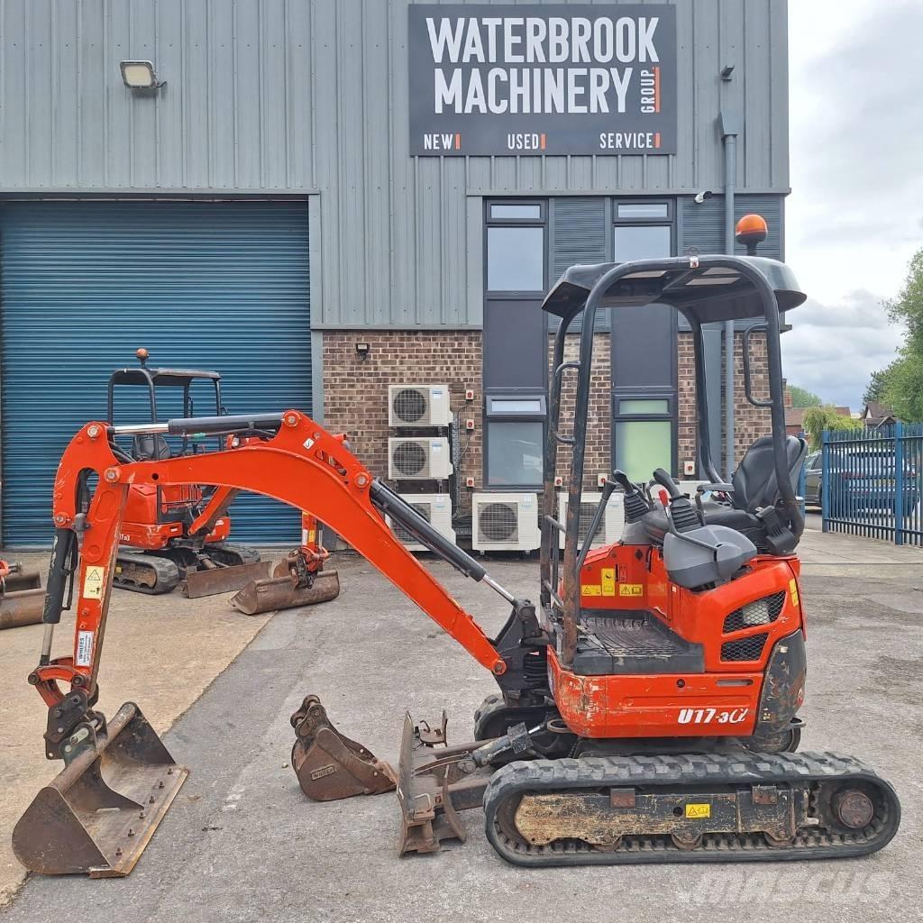 Kubota U 17-3 Mini ekskavatoriai < 7 t