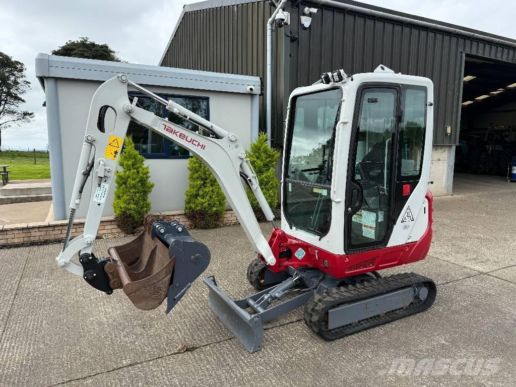 Takeuchi TB 216 Mini ekskavatoriai < 7 t