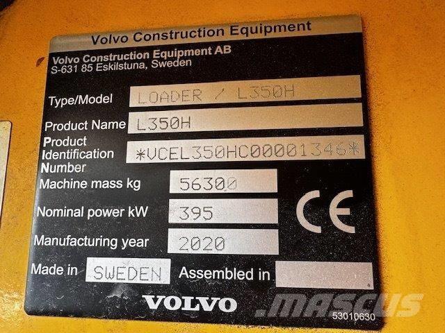 Volvo L 350 H Naudoti ratiniai krautuvai
