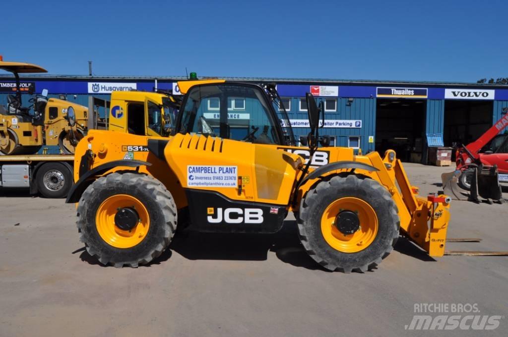 JCB 531-70 Teleskopiniai krautuvai