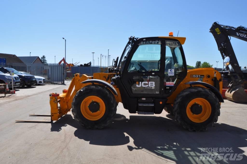 JCB 531-70 Teleskopiniai krautuvai