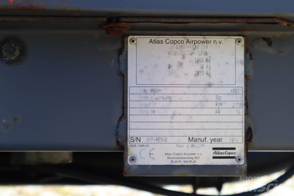 Atlas Copco XAS97 Kompresoriai