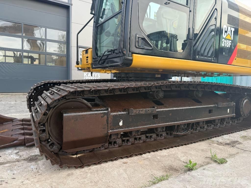 CAT 318 Vikšriniai ekskavatoriai