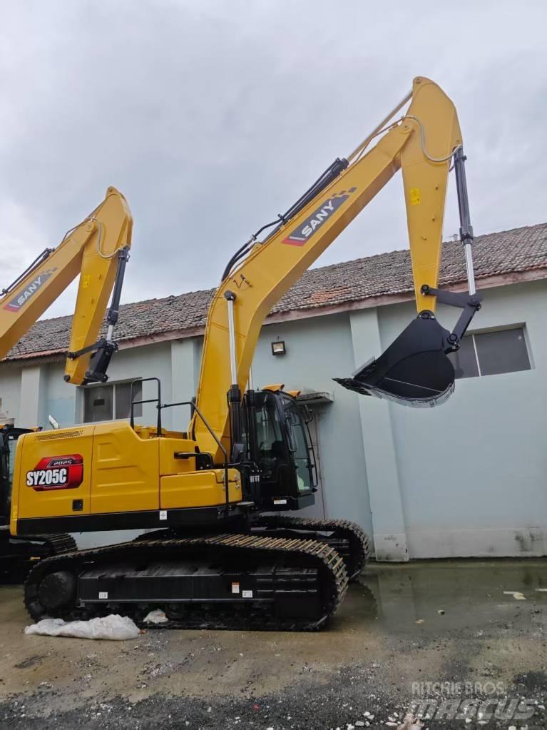 Sany SY 205 C-S Vikšriniai ekskavatoriai