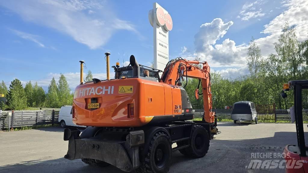 Hitachi ZX 170 W-5 Ratiniai ekskavatoriai