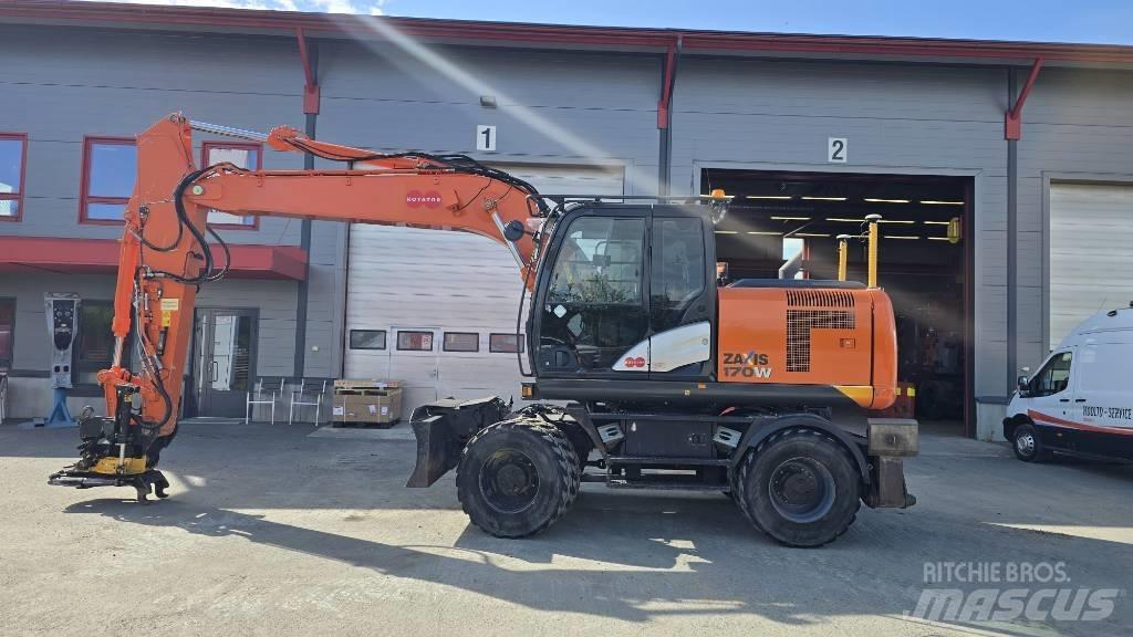 Hitachi ZX 170 W-5 Ratiniai ekskavatoriai