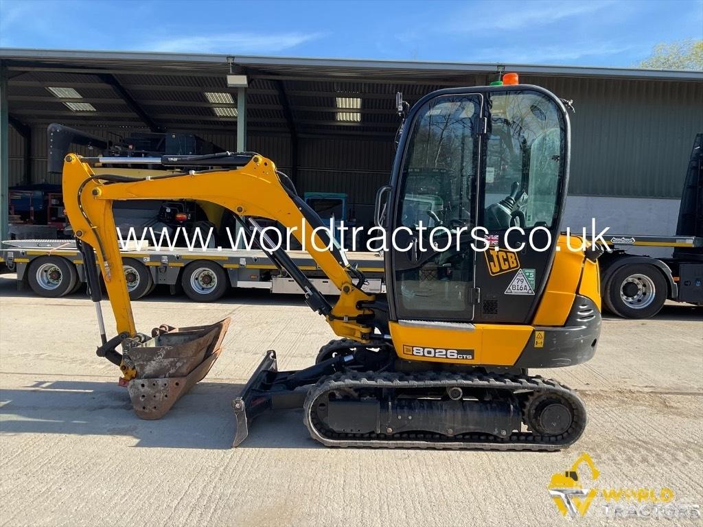 JCB 8026 CTS Mini ekskavatoriai < 7 t