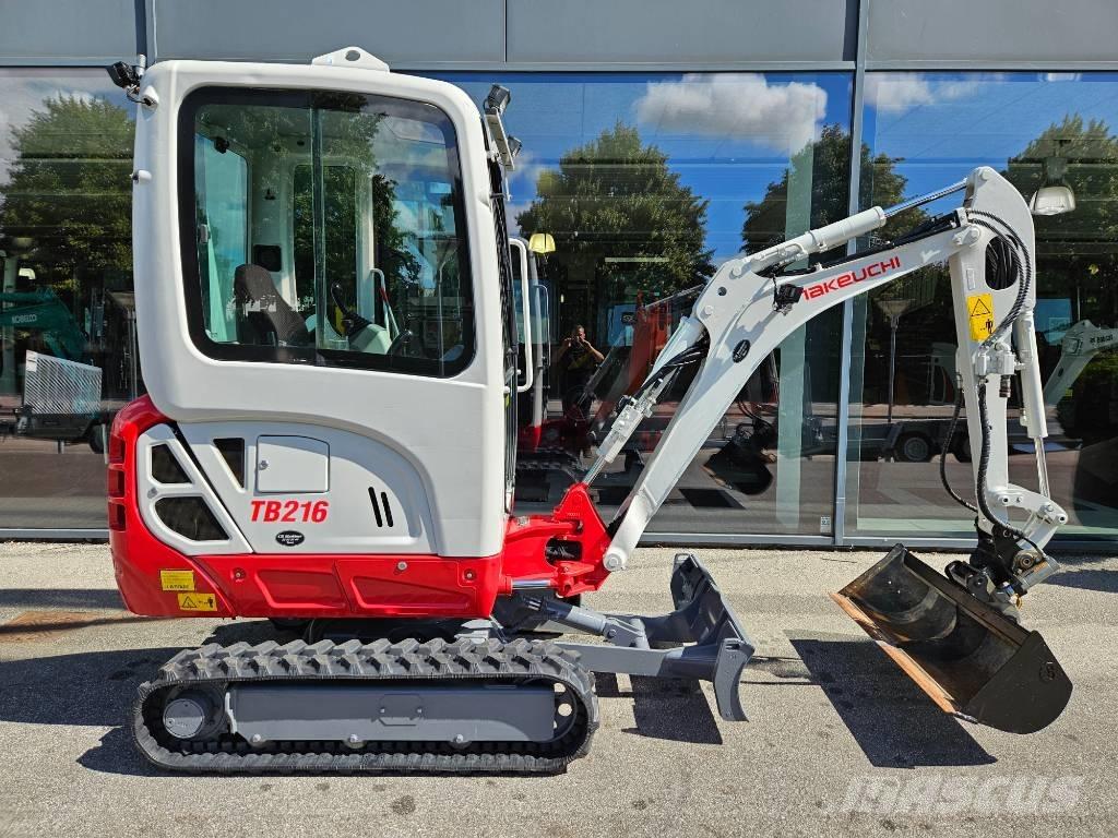 Takeuchi TB 216 Mini ekskavatoriai < 7 t