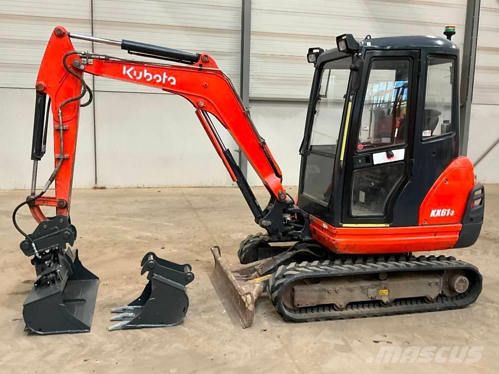 Kubota KX 61-3 Mini ekskavatoriai < 7 t