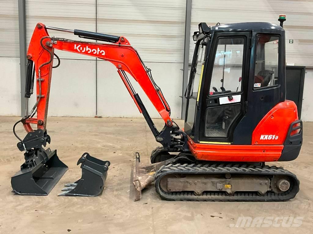 Kubota KX 61-3 Mini ekskavatoriai < 7 t