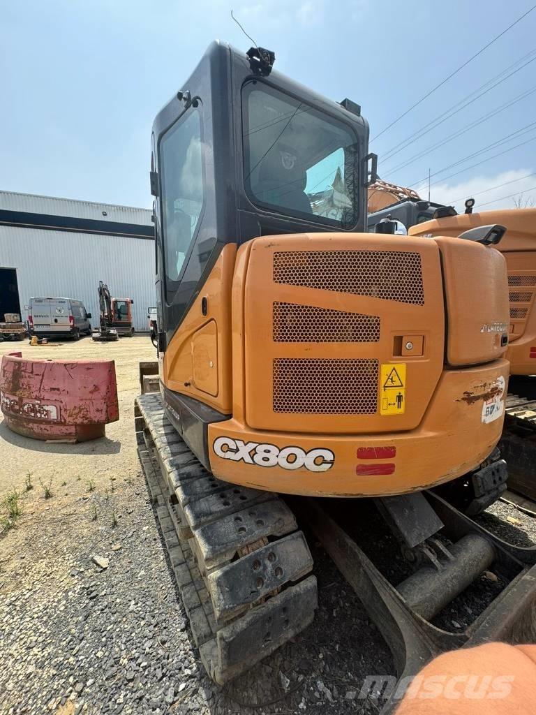CASE CX 80 C Vidutinės galios ekskavatoriai 7-12 t