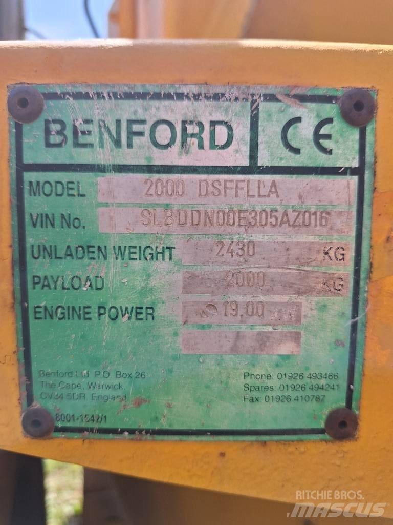 Benford 2000 DR Karjeriniai savivarčiai