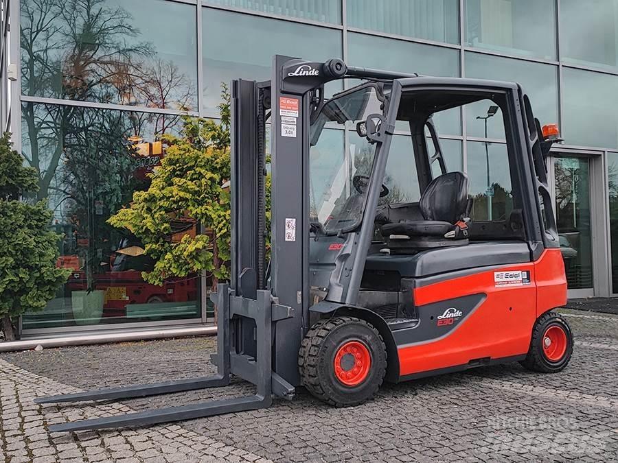 Linde E30L-01 Elektriniai šakiniai krautuvai