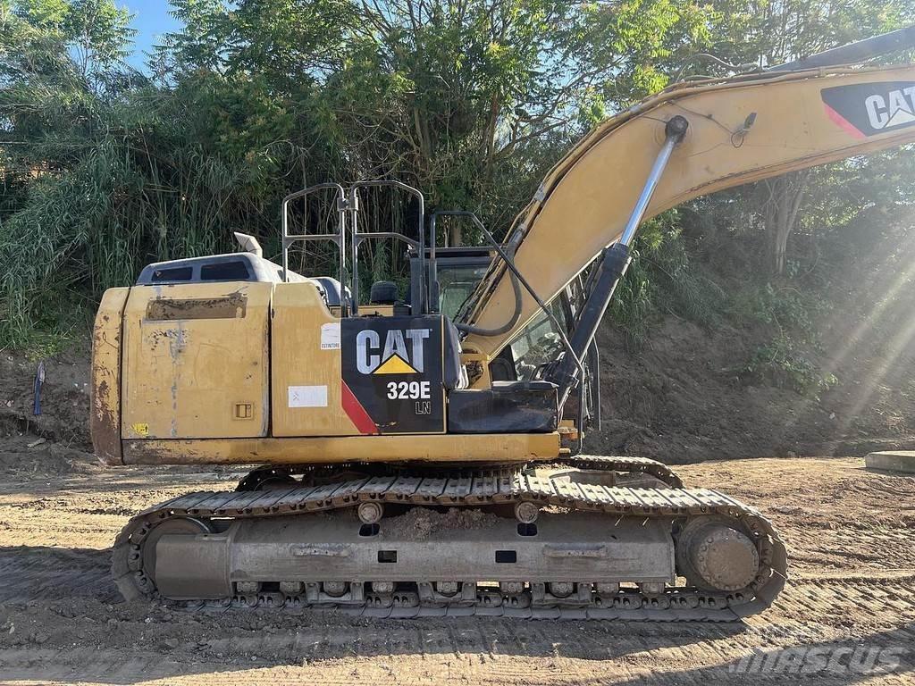 CAT 329E LN Vikšriniai ekskavatoriai