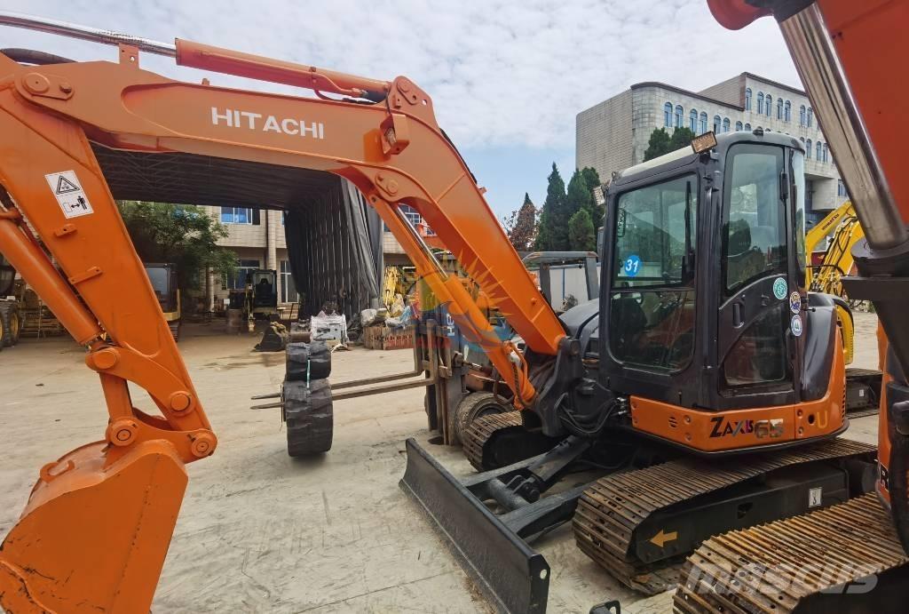 Hitachi ZX 65 Mini ekskavatoriai < 7 t