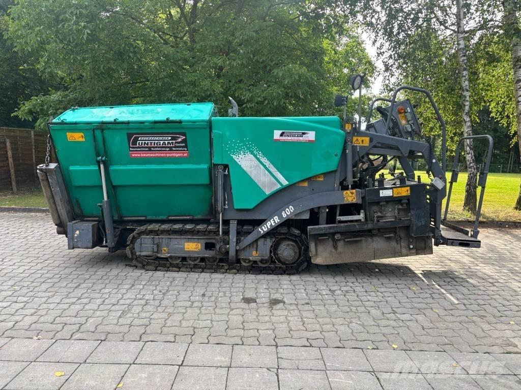 Vögele Super 800 Asfalto klotuvai