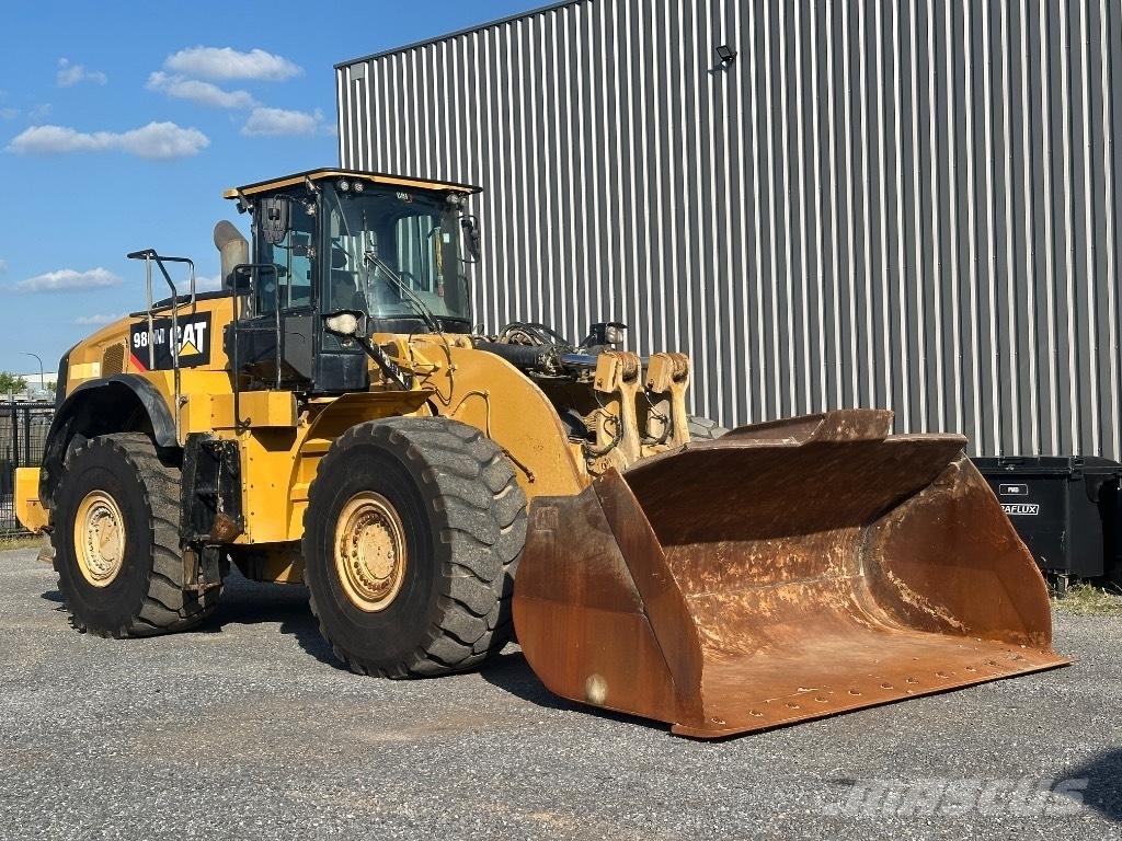 CAT 980 M Naudoti ratiniai krautuvai