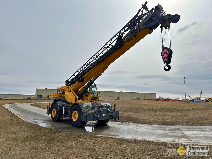 Grove GRT 770E Neapdoroto reljefo kranai