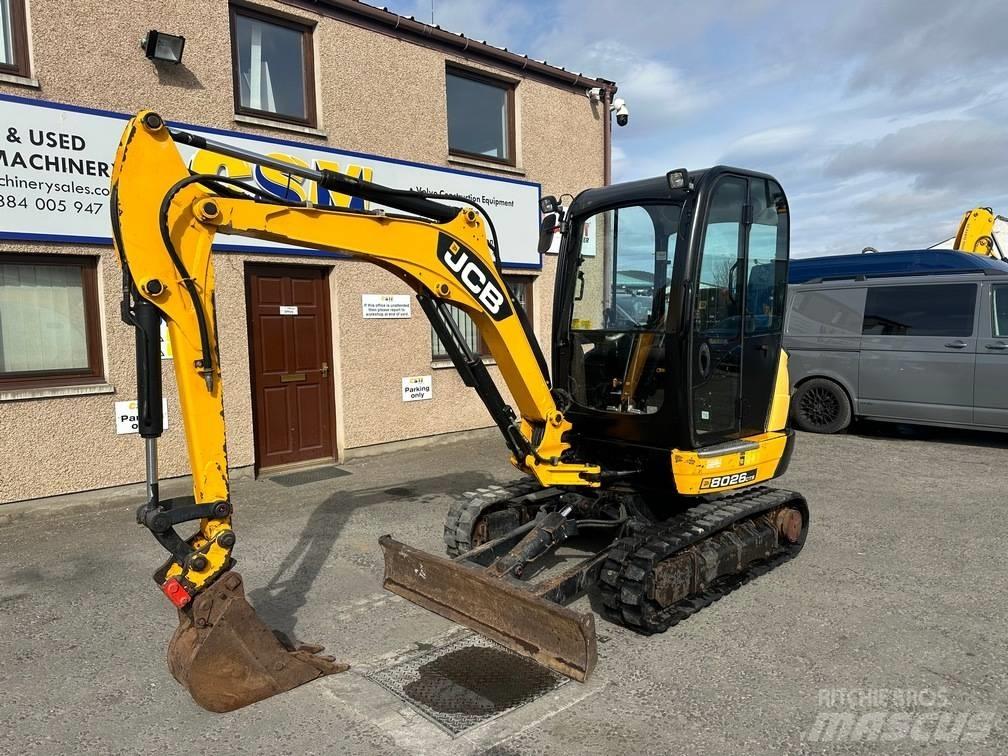 JCB 8026 CTS Mini ekskavatoriai < 7 t