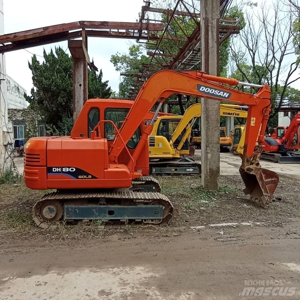 Doosan DH 80 Mini ekskavatoriai < 7 t