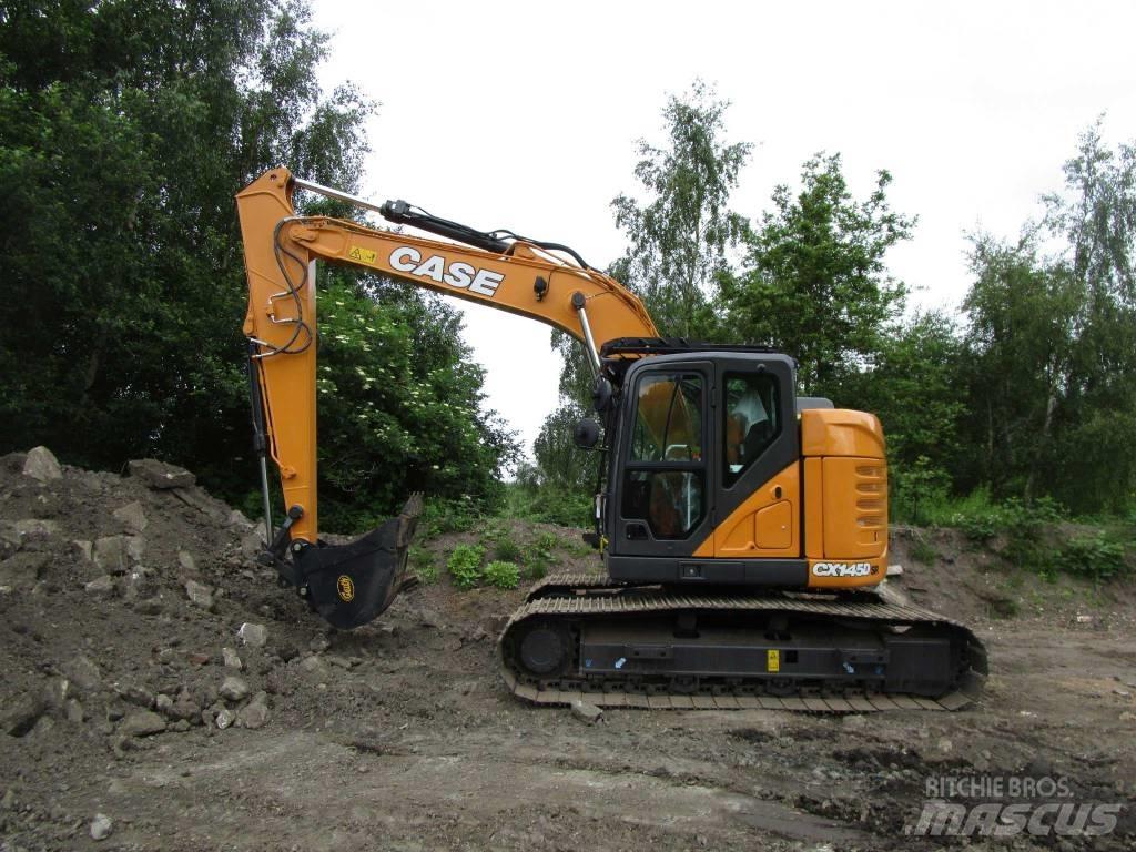 CASE CX 145 D SR Vikšriniai ekskavatoriai