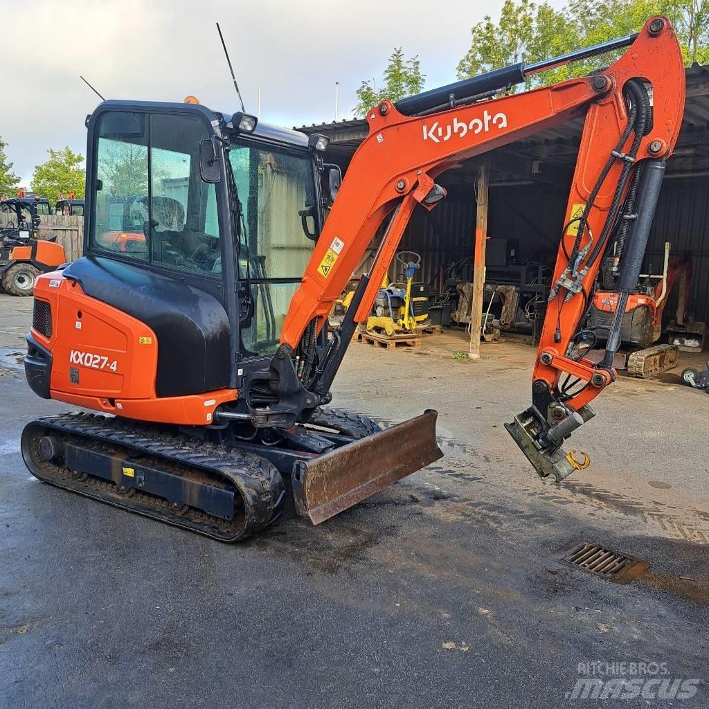 Kubota KX 027-4 Mini ekskavatoriai < 7 t