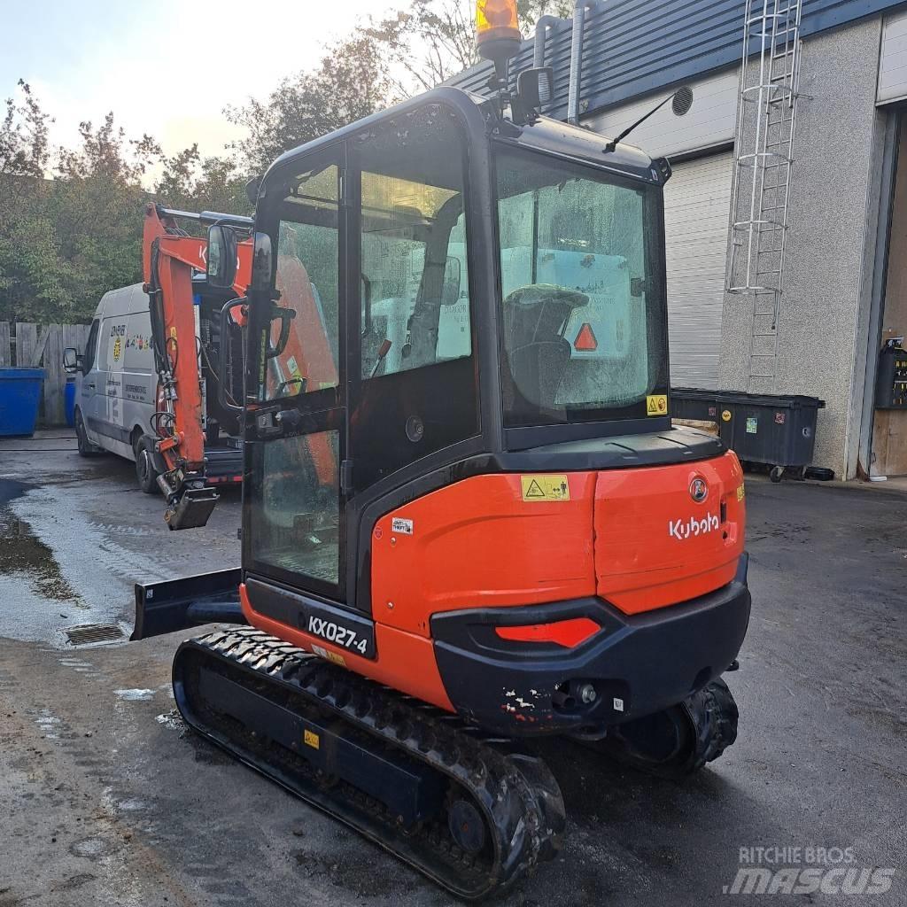 Kubota KX 027-4 Mini ekskavatoriai < 7 t