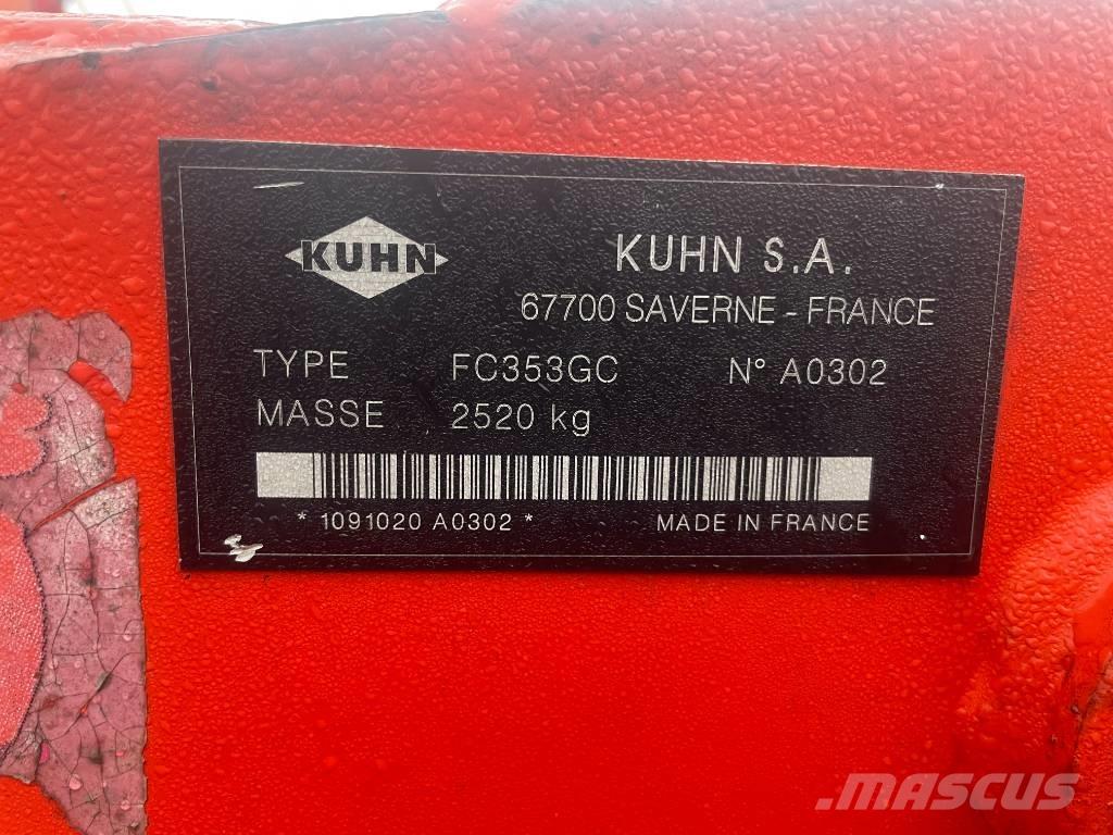 Kuhn FC 353 G C Formuojančios žoliapjovės