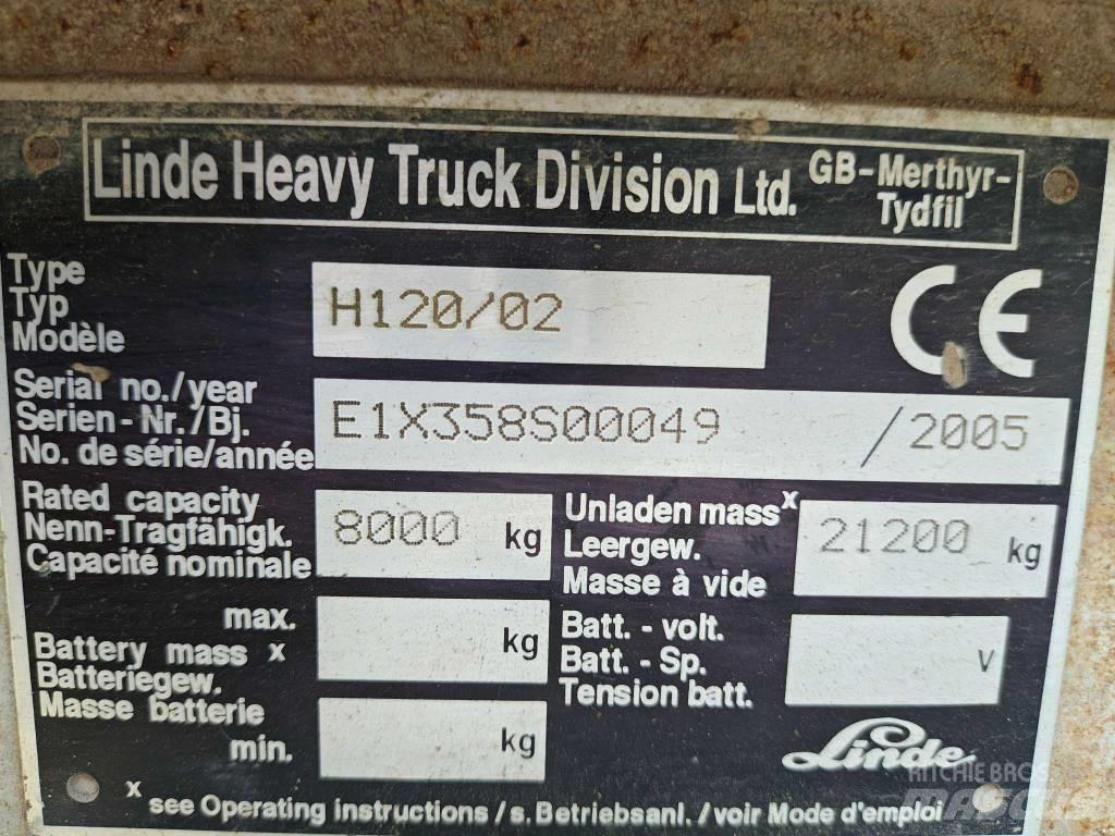 Linde H 120 Dyzeliniai krautuvai