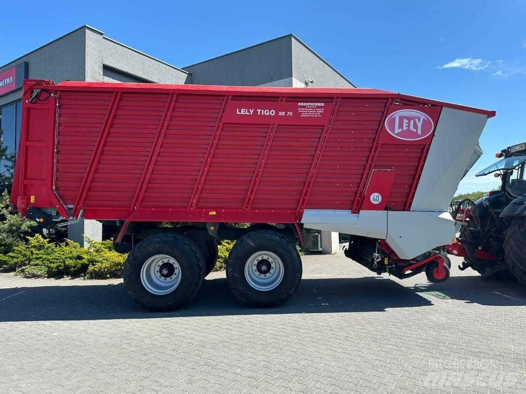 Lely Tigo XR 75 Savikrovės priekabos