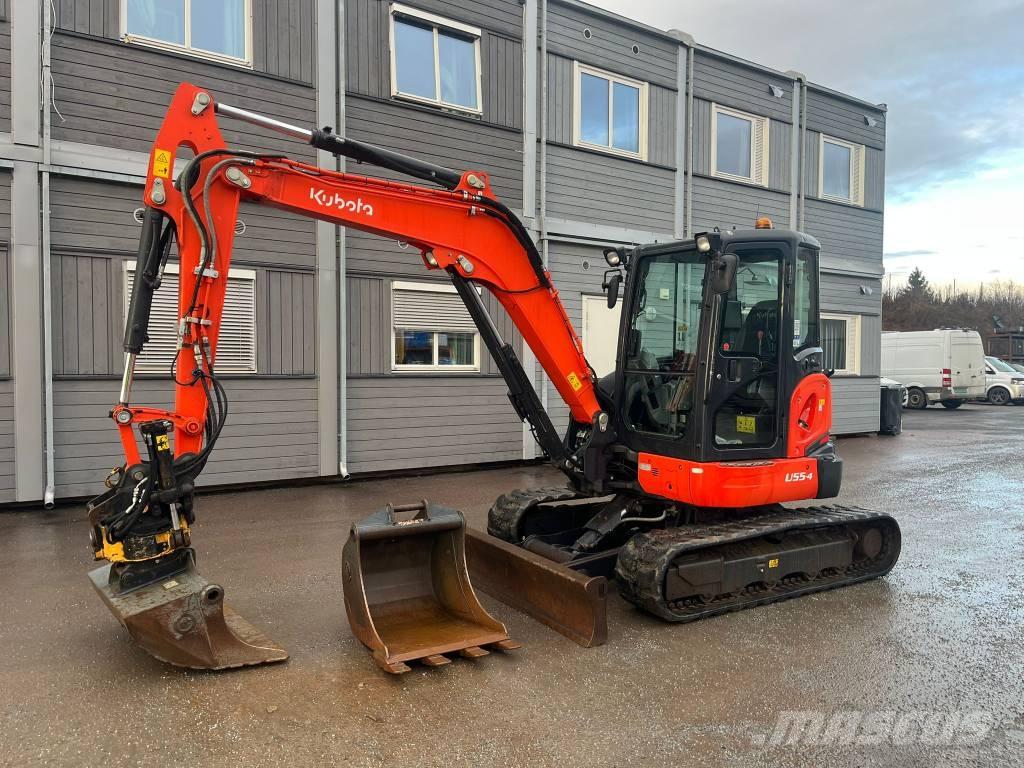 Kubota U 55-4 Mini ekskavatoriai < 7 t