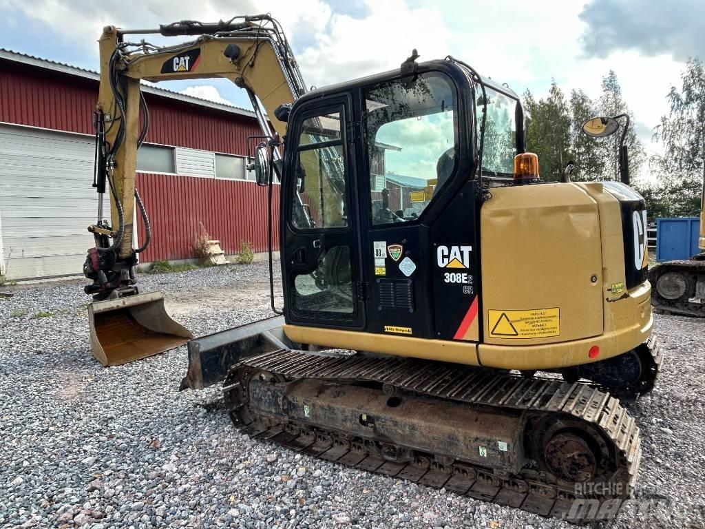 CAT 308E 2014 Vidutinės galios ekskavatoriai 7-12 t