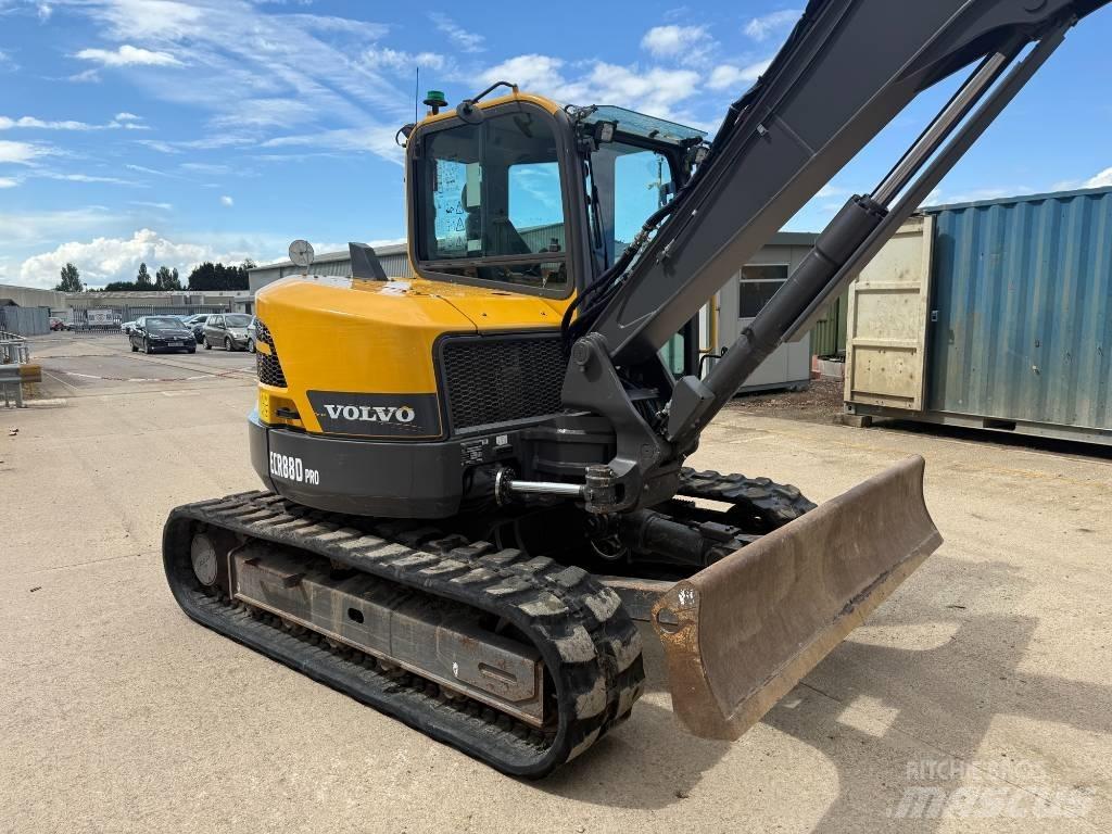 Volvo ECR 88 D Vidutinės galios ekskavatoriai 7-12 t