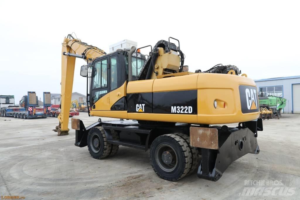 CAT M 322 D Atliekų / pramoniniai krautuvai