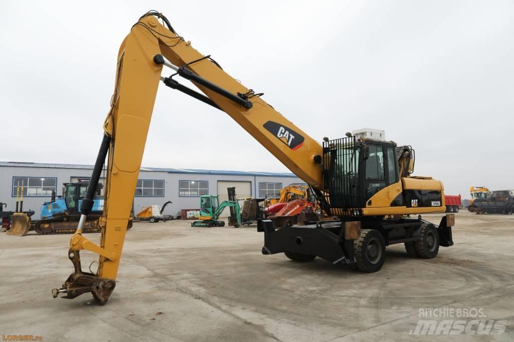 CAT M 322 D Atliekų / pramoniniai krautuvai