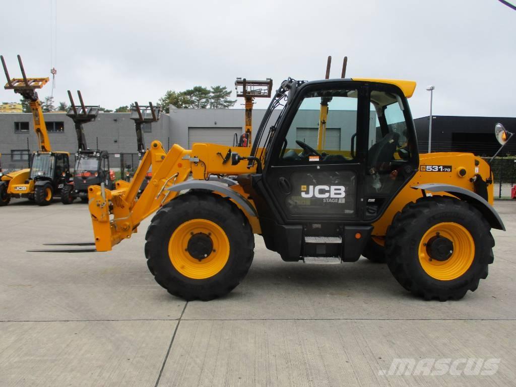 JCB 531-70 Teleskopiniai krautuvai