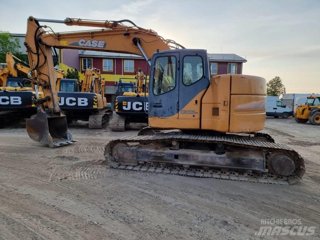 CASE CX 225 SR Vikšriniai ekskavatoriai